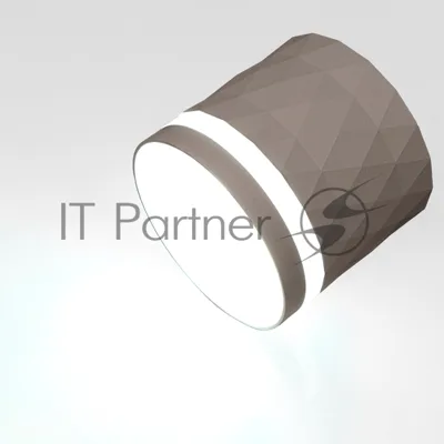 Спот GWL-GX53-M-IP20 Графит С боковым рассеивателем Ромб