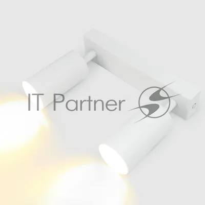 Спот на основании GWL-2GU10-M-IP20 Двойной Белый Направленный Башня