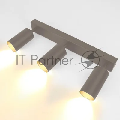 Спот на основании GWL-3GU10-M-IP20 Тройной Графит Направленный Башня