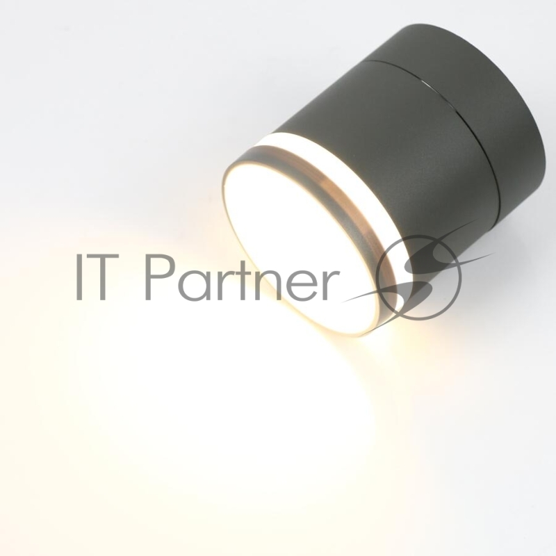 Спот на основании GWL-GX53-M-IP20 Одинарный Графит С Боковым рассеивателем Вихрь