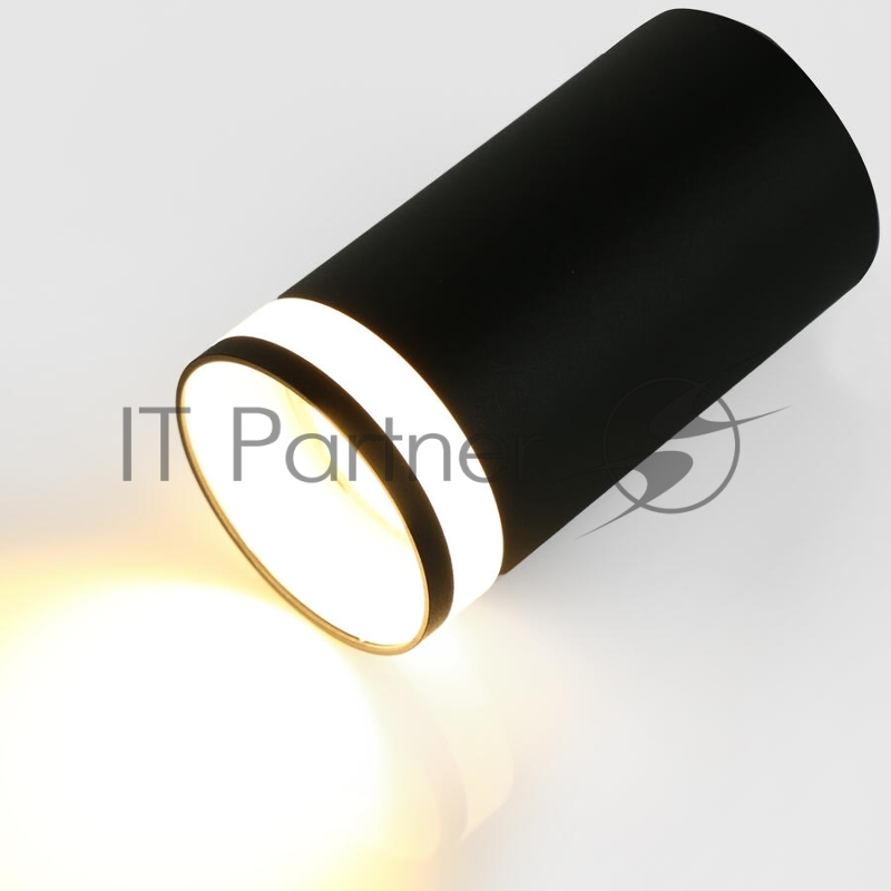 Спот GWL-GU10-M-IP20 Черный С Боковым рассеивателем Башня