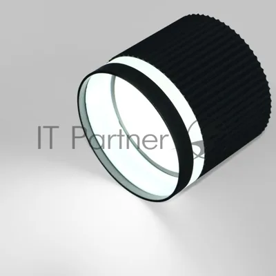Спот GWL-GX53-M-IP20 Черный  С боковым рассеивателем Полосы