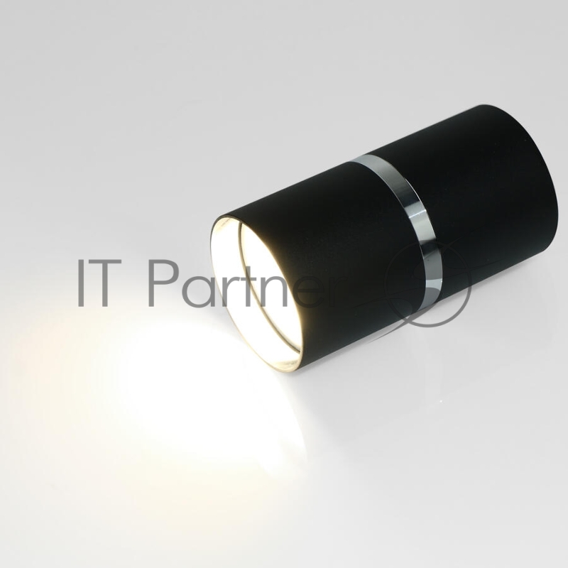 Спот GWL-GU10-M-IP20 Черный+ Серебряное кольцо Диаметр