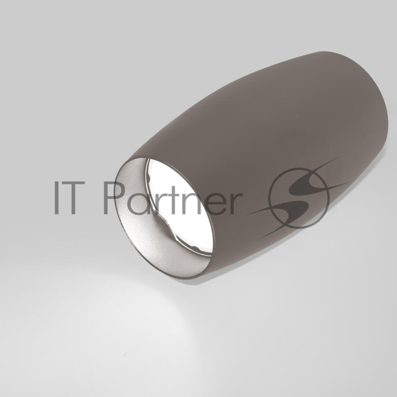 Спот GWL-GU10-M-IP20 Графит Прямой верх Бочонок
