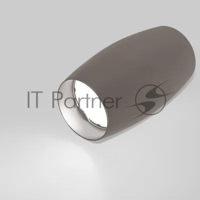 Спот GWL-GU10-M-IP20 Графит Прямой верх Бочонок