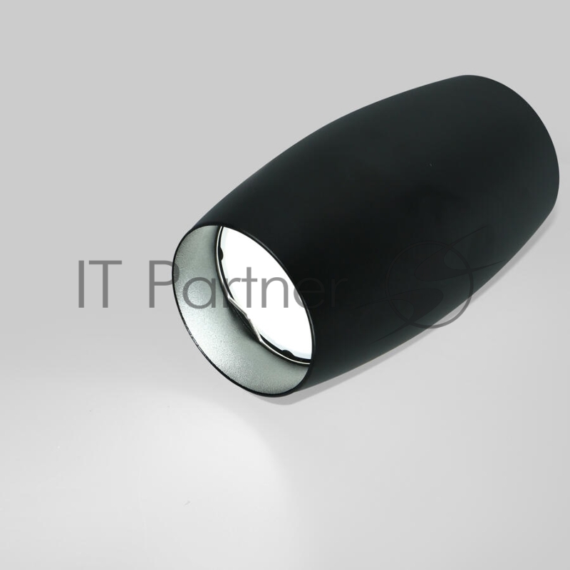 Спот GWL-GU10-M-IP20 Черный Прямой верх Бочонок