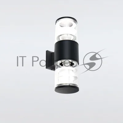 Фасадный светильник General GWL-2Е27-M-IP65 Черный Апофема