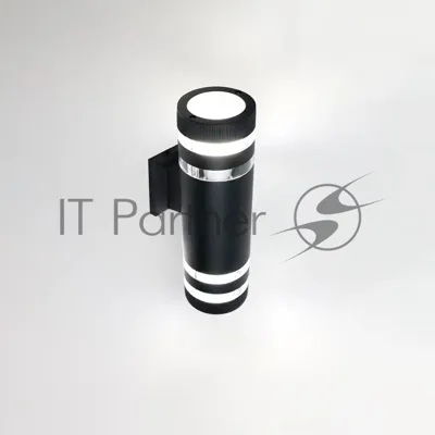 Фасадный светильник General GWL-2Е27-M-IP65 Черный С двойным боковым рассеивателем Игнис