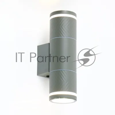 Фасадный светильник GWL-2MR16-GU10-R-IP65 Графит Шпиль