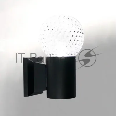 Фасадный светильник General GWL-G9-5-ROUND-IP65 Черный Антарес
