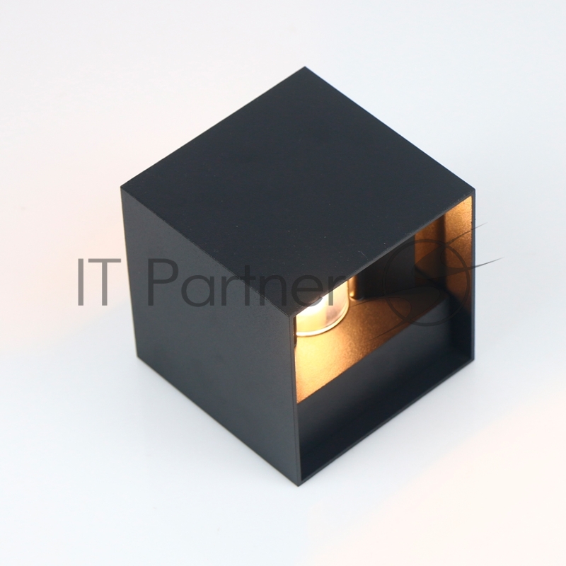 Фасадный светильник General GWL-G9-5-SQUARE-IP65 Черный Квадратный Лайтвэйв