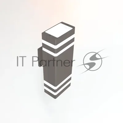 Фасадный светильник General GWL-2MR16-GU10-S-IP65 Графит с двойным боковым рассеивателем Катет