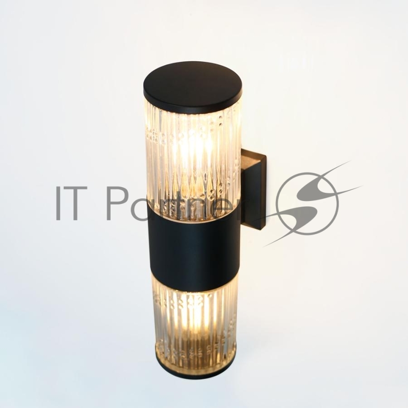 Фасадный светильник General GWL-2Е27-M-IP65 Черный Альтаир