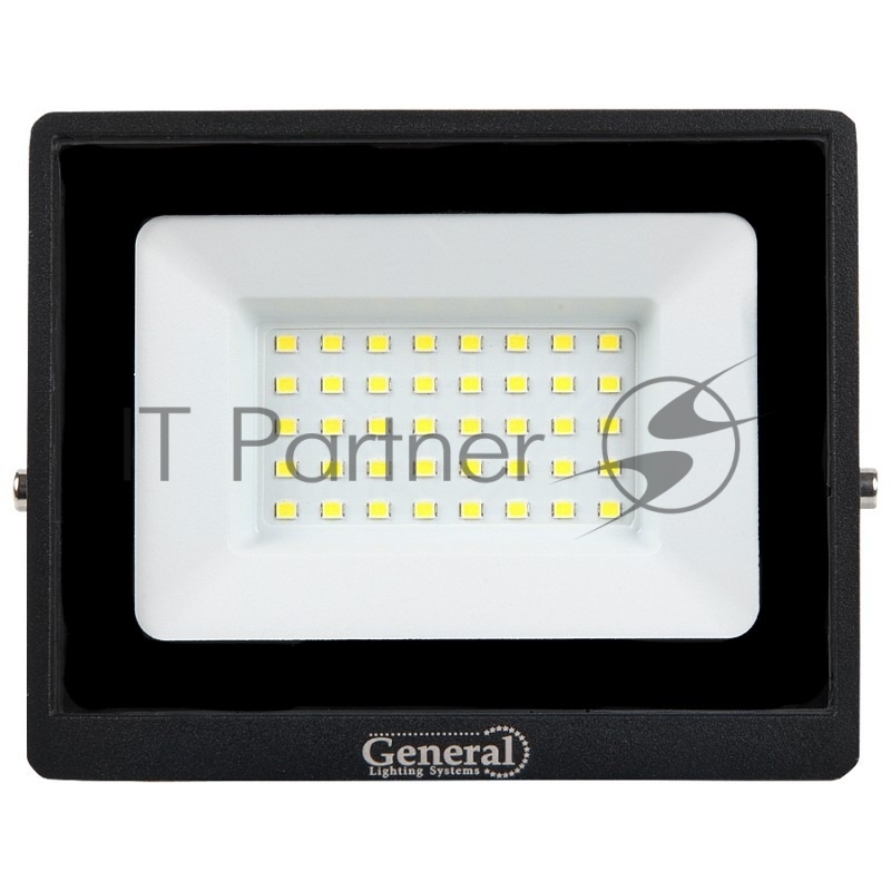 Прожектор светодиодный 50Вт 100-265В 6500К 4500лм IP65 General GTAB-50BT-IP65-6500