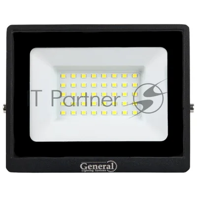 Прожектор светодиодный 50Вт 100-265В 6500К 4500лм IP65 General GTAB-50BT-IP65-6500