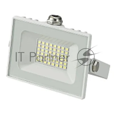 Прожектор светодиодный 30Вт 100-265В 6500К 2700лм IP65 белый General GTAB-30BT-IP65-6500-W