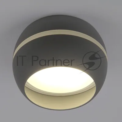 Спот GWL-GX53-M-IP20 Чаша Графит с боковым рассеивателем