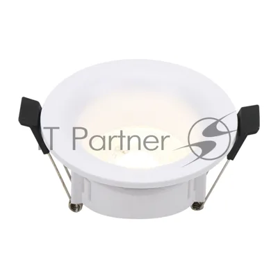 Встраиваемый светильник General GCL-MR16-R-WHITE Компакт Круглый Белый