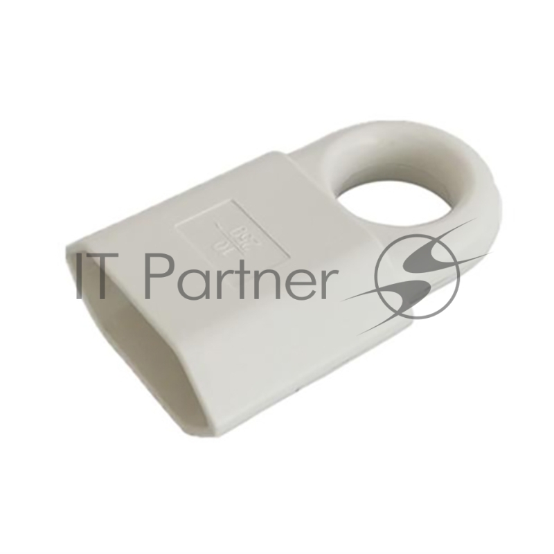 Розетка разборная GRV-S-10-FE-W-IP20, 10А, плоская с ушком, б/з, белая, IP20, 1/30/600