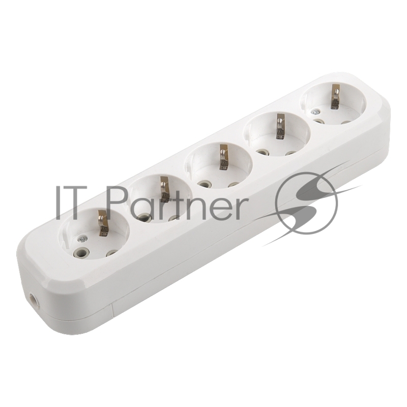 Розеточная колодка GSB-16-5-G-IP20 Classic, 16А, 5 мест, с заземлением, без выключателя, IP20 General