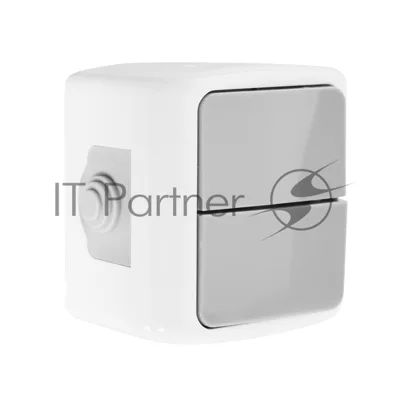 Выключатель 2-кл. открытой установки IP54 10А, бело-серый "Сигма" General