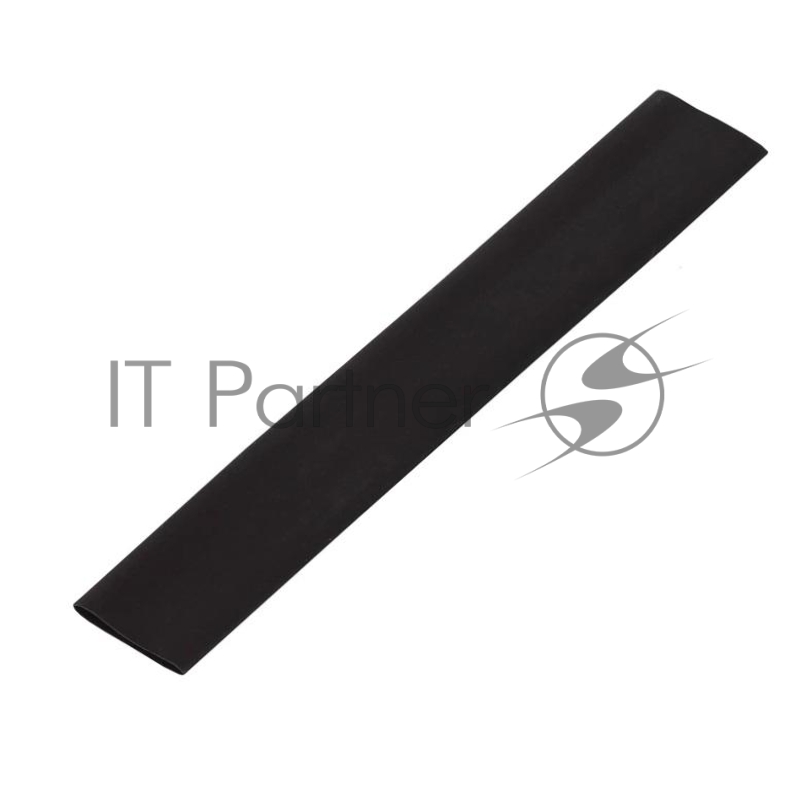 Трубка термоусадочная GHS-14-7-D, 14/7мм, Черная, 1м