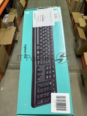 (Из ремонта) Клавиатура LOGITECH K120 ANSI EN/RU BLACK 920-002583 [Cм.описание!]