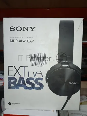 (Поврежденная упаковка) Гарнитура SONY MDR-XB450AP BLACK