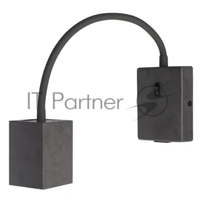 Бра на гибком основании GWL-GU10-M-IP20 Бетон Библиотека