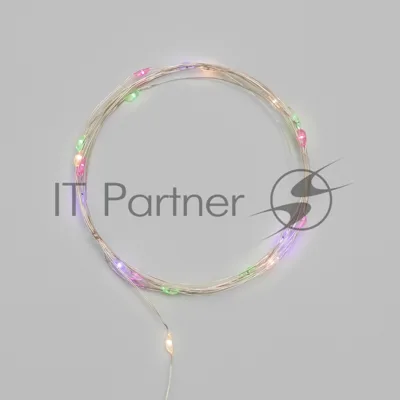 Гирлянда светодиодная Роса 2м 20 LED МУЛЬТИКОЛОР IP20 2хАА (в комплект не входят) NEON-NIGHT