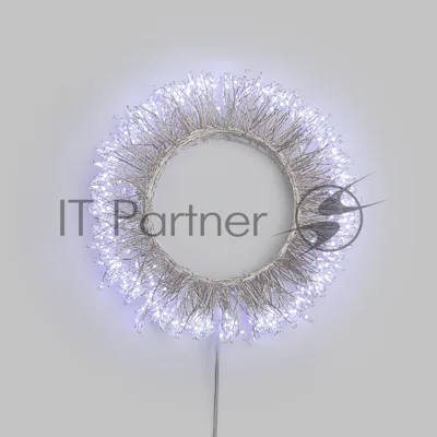 Гирлянда светодиодная Роса Фейерверк c трансформатором 6м 600 LED БЕЛЫЙ IP44 230В с пультом NEON-NIGHT