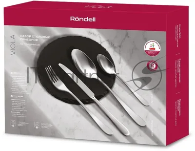 Набор столовых приборов Rondell Viola RD-2060 набор из 16предм. стальной