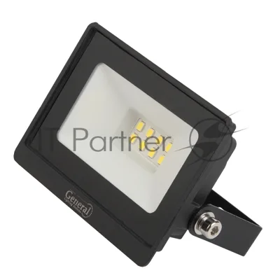Прожектор светодиодный 10Вт 100-265В 6500К 950лм IP65 General GTAB-10BT-IP65-6500