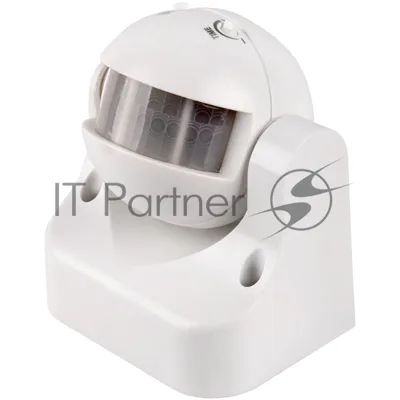 Датчик движения GMS3-W-12-8-W, настенный, 12 м, 1200Вт, 8 мин, белый, IP44 1/50