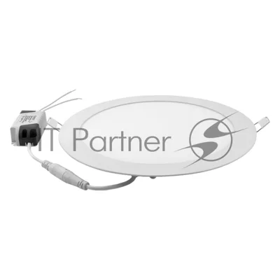 Панель светодиодная встраиваемая круг 18Вт 230В 4000К 225мм белая IP40 General GLP-RW13-225-18-4