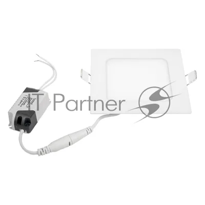 Панель светодиодная встраиваемая квадрат 8Вт 230В 6500К 120мм белая IP40 General GLP-SW13-120-8-6