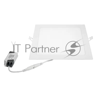 Панель светодиодная встраиваемая квадрат 18Вт 230В 6500К 225мм белая IP40 General GLP-SW13-225-18-6