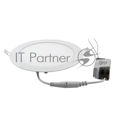 Панель светодиодная встраиваемая круг 14Вт 230В 4000К 170мм белая IP40 General GLP-RW16-170-14-4