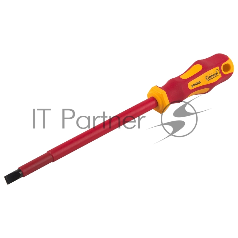 Отвертка шлицевая диэлектрическая SL8x175, G-Pro, 1000V, General