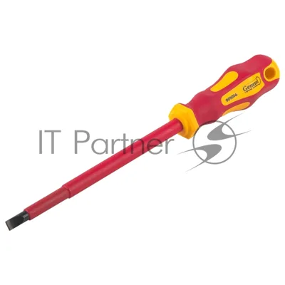 Отвертка шлицевая диэлектрическая SL6,5x150, G-Pro, 1000V, General