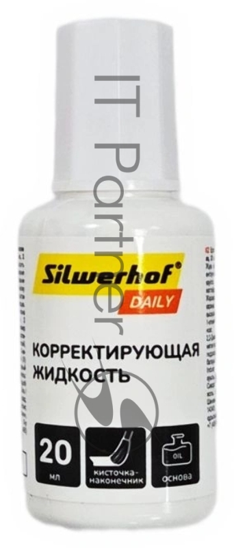Жидкость коррект. Silwerhof Daily пакет с европодвесом (упак.:2шт)