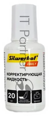 Жидкость коррект. Silwerhof Daily пакет с европодвесом (упак.:2шт)