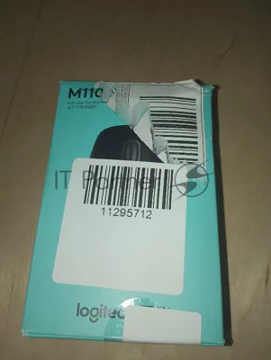 (Поврежденная упаковка) Мышь проводная LOGITECH M110 SILENT BLUE 910-005500