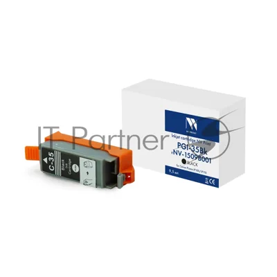 Струйный картридж NVP PGI-35Bk (NV-1509B001) Black для Canon Pixma iP100 iP110 (9,5 мл) совместимый