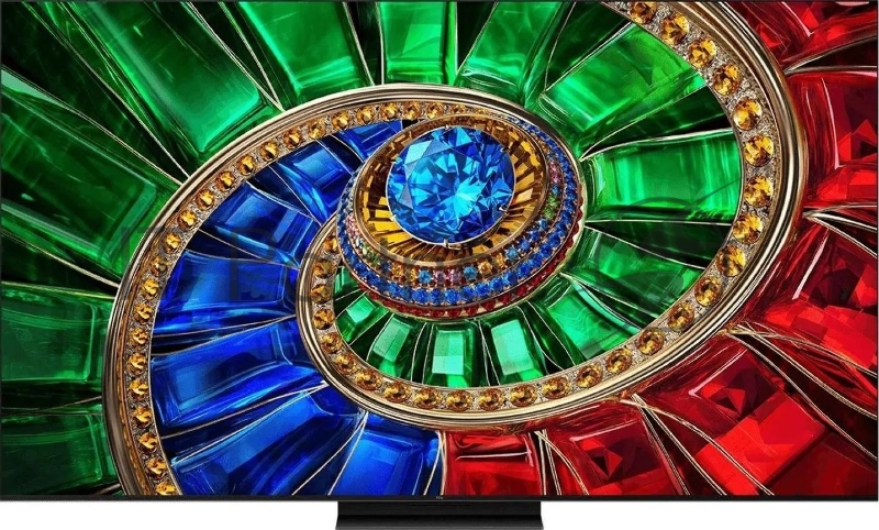 Телевизор TCL 65" 65RM7L черный RGB-Mini QLED UHD 144Hz Smart TV Google TV 3GB/64GB