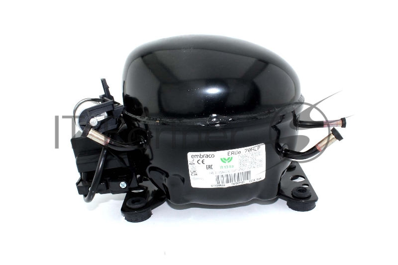 Компрессор ERUE 70 HLP Embraco Aspera LBP - низко t (R-134, -23,3 С, 182 Вт) без инд.уп