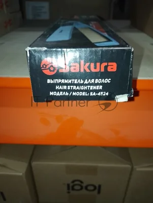 (Поврежденная упаковка) Выпрямитель SAKURA SA-4524BK 50Вт керам LED сенсорн рег темп