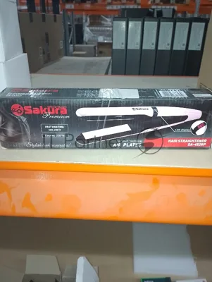 (Поврежденная упаковка) Выпрямитель SAKURA SA-4526P Premium Air Plates 45Вт 6 реж LED, керам. плав. пластины