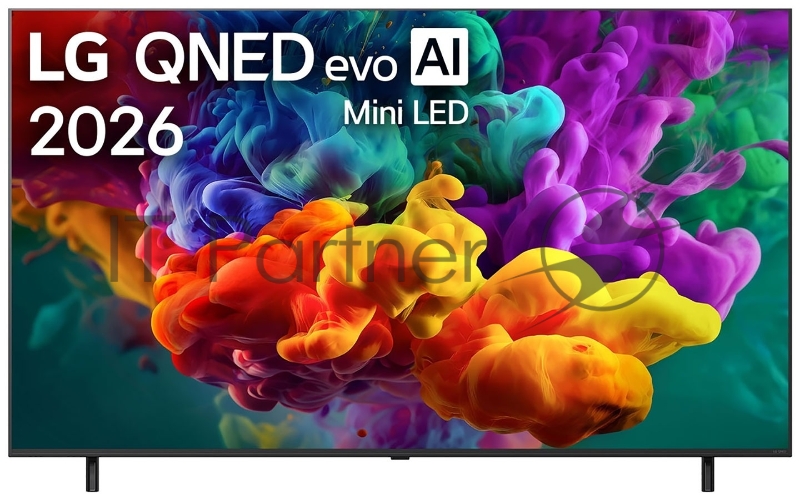 Телевизор LG 65" 65QNED85B6C.ARUG черный Mini LED QNED UHD 120Hz-144Hz Smart TV webOS