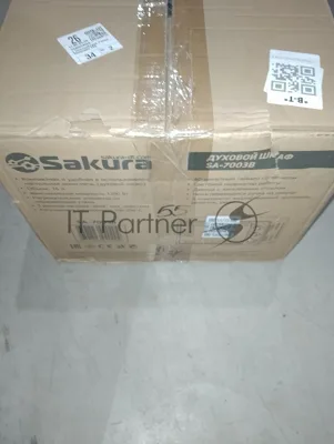 (Поврежденная упаковка) Духовка электро SAKURA SA-7003B 1200Вт 16л таймер черн